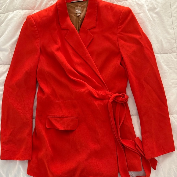 Gorgeous Fall Boss Side Tie Blazer - Picture 3 of 5